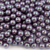 Жемчуг Preciosa Maxima 6мм Pearlescent Violet (10шт)