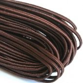 Сутажный шнур 2,5мм коричневый