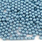 Жемчуг Preciosa Maxima 4мм Pearlescent Blue (20шт)