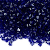Биконусы Preciosa 3мм Cobalt blue (20 шт)