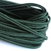 Сутажный шнур 2,5мм темно-зеленый