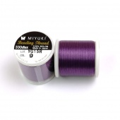 Нить Miyuki Thread для бисероплетения №9 Purple 50м