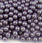 Жемчуг Preciosa Maxima 5мм Pearlescent Violet (20шт)