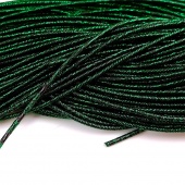 Канитель упругая 1,6мм Черный/Зеленый (5гр.) фото