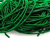 Канитель зиг-заг 1,5мм Зеленый фото