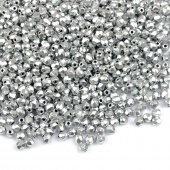 Бусины Fire Polished 3мм Aluminium Silver №01700 (20шт.)