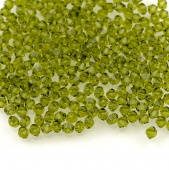 Биконусы Preciosa 3мм Olivine (20 шт)