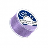 Нить Toho One G Light lavender для бисероплетения (46м)